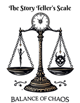 Storyteller’s Scale – BOTC Balance of Chaos Crew Neck T-Shirt | ST Life Tee | Meraki Thread